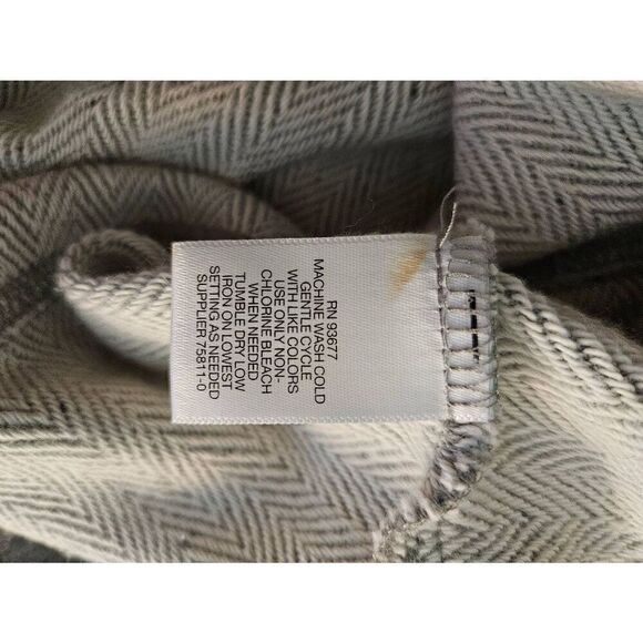 Liz Claiborne Weekend long gray speckled sweatshirt. Size L. - Picture 4 of 4
